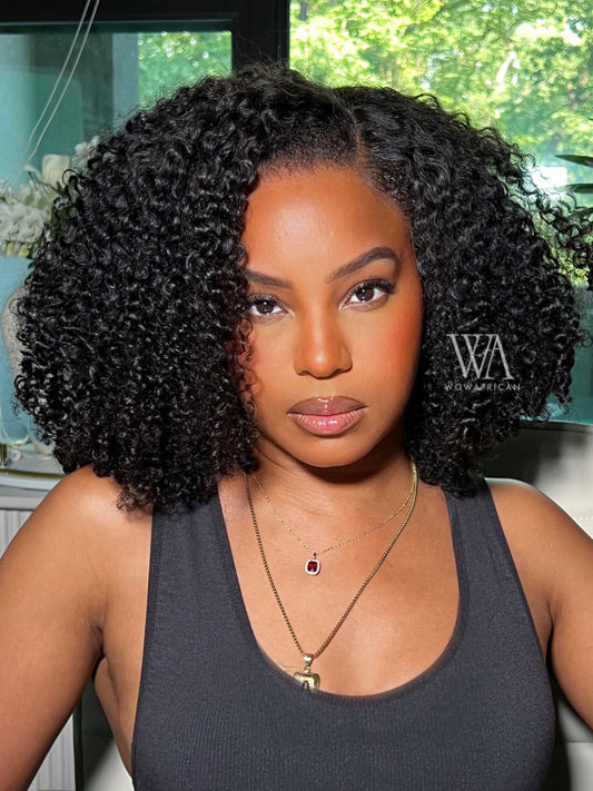 HD Lace Front Wig – kinky Curly
